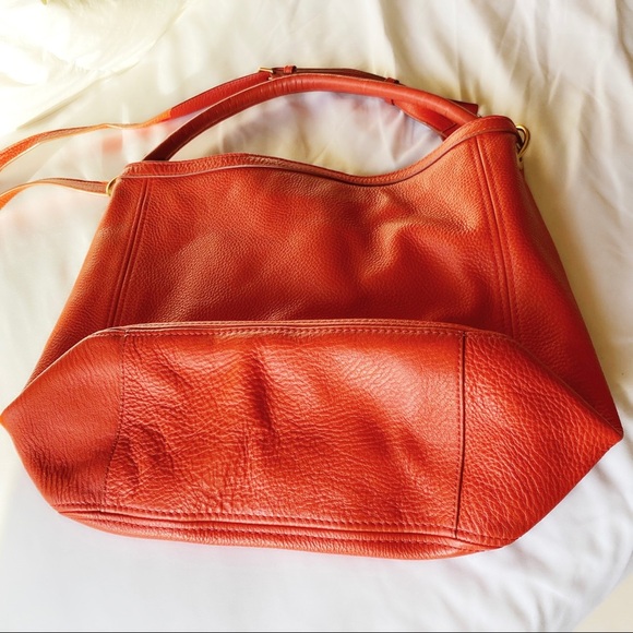 Marc Jacobs Orange Oversized Tote / Crossbody Bag - Picture 3 of 6